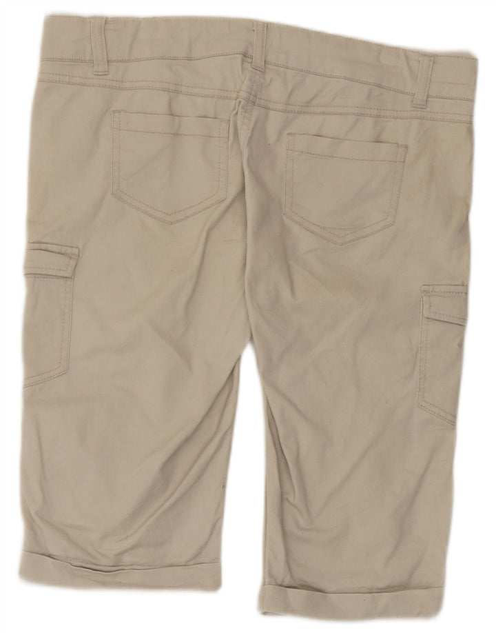 Silvian Heach Dame Cargo Shorts IT 46 Large W34 Beige