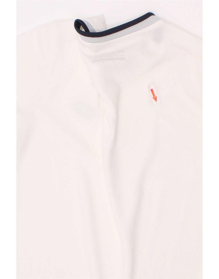 Lotto Dame T-Shirt Top UK 8 Small White