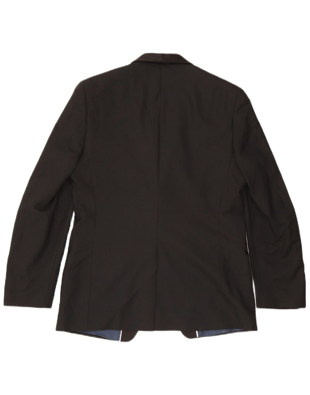 MARKS & SPENCER Herre 1-knaps blazerjakke EU 50 Large Black Polyester