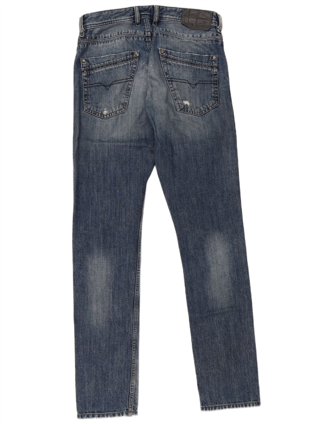 DIESEL Herre Krayver Carrot Slim Jeans W29 L32 Blå Bomuld