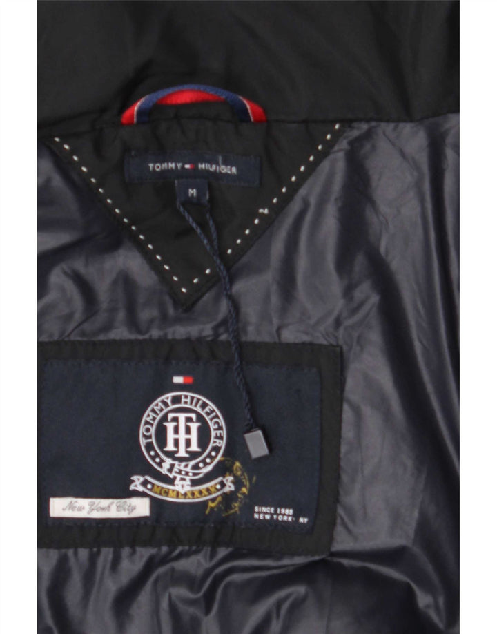 Tommy Hilfiger Dame Polstret Jakke UK 14 Medium Navy Blue Polyester