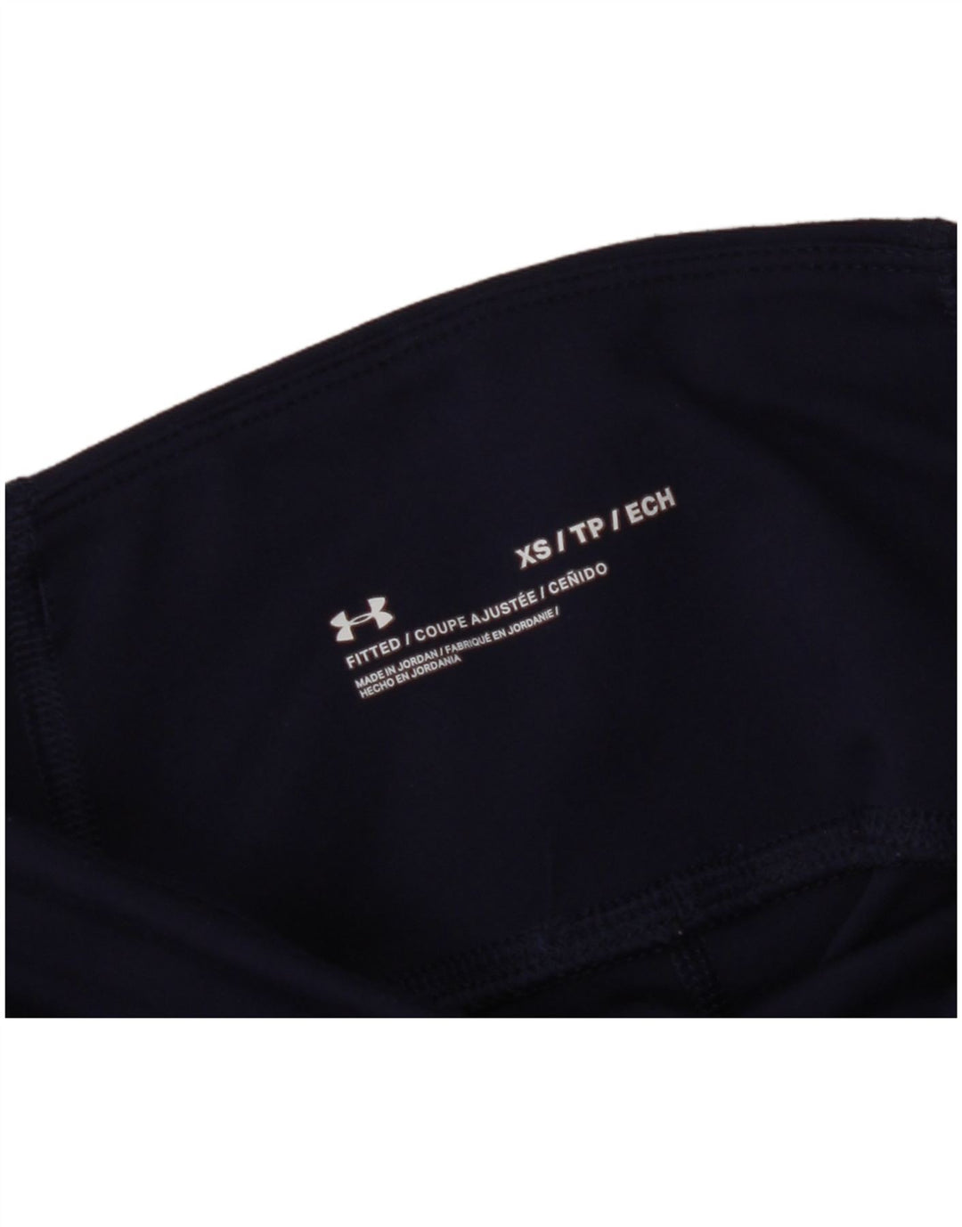 UNDER ARMOUR Womens Leggings UK 4 XS  Navy Blue