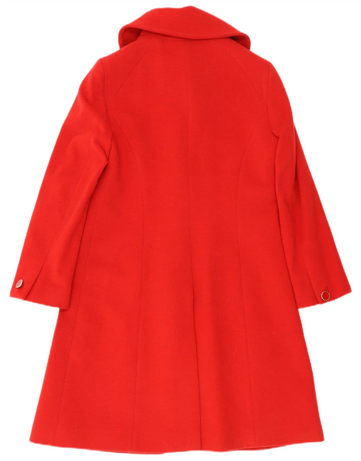 HOBBS Dame Overfrakke UK 12 Medium Rød Uld