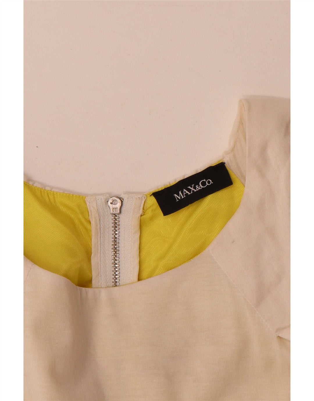 Max&Co. Damebluse Top UK 12 Medium Off White