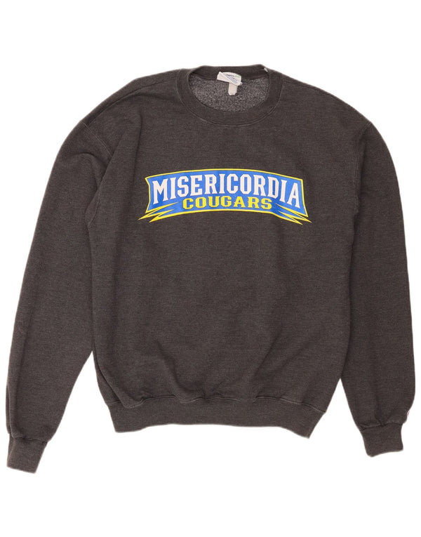 Champion Herre Misericordia Cougars Grafisk Sweatshirt Jumper Medium Grå