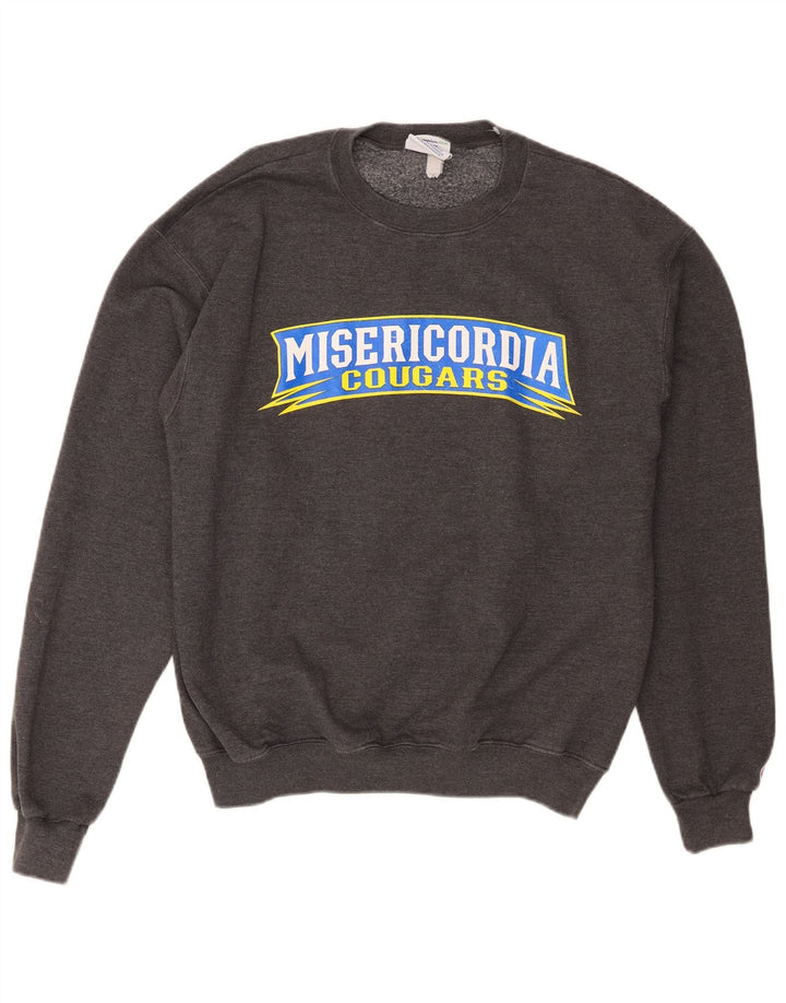 Champion Herre Misericordia Cougars Grafisk Sweatshirt Jumper Medium Grå