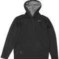 Nike Herre Therma-Fit hættetrøje Jumper Medium Sort Polyester