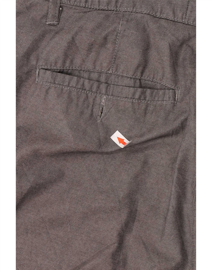 Oakley Herre Regular Fit Chino Shorts W34 Large Grey Spotted Bomuld