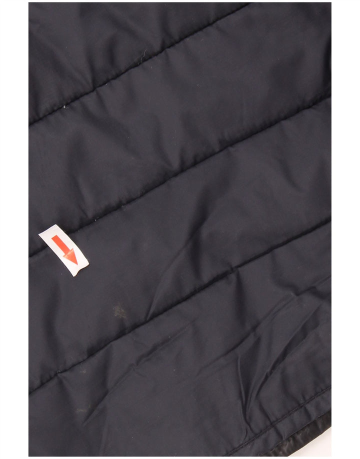 FAT FACE Herre polstret jakke UK 38 Medium Navy Blue Nylon
