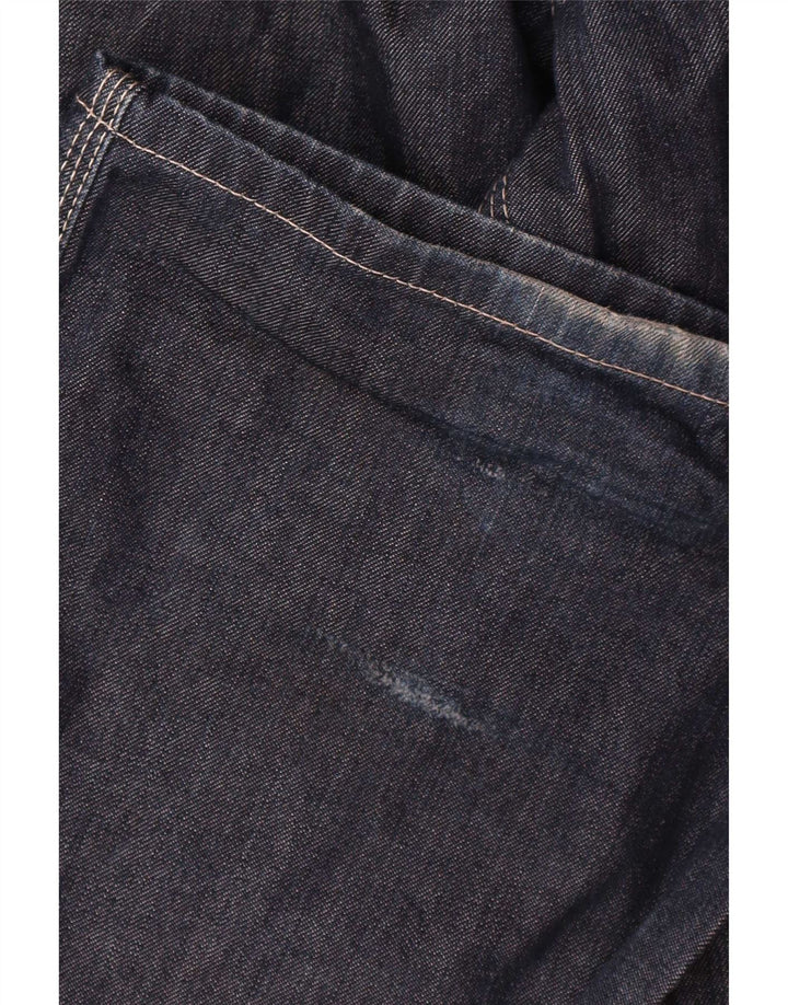 Carhartt Herre Cargo Straight Jeans W30 L32 Marineblå Bomuld
