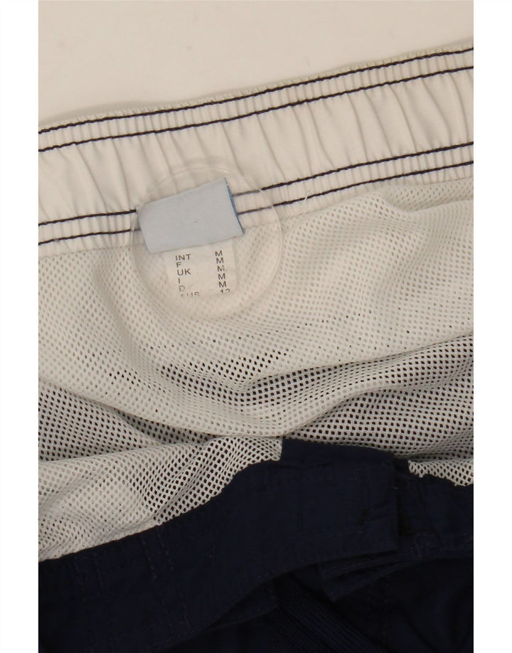 Arena Grafiske svømmeshorts til mænd Medium Navy Blue Colourblock
