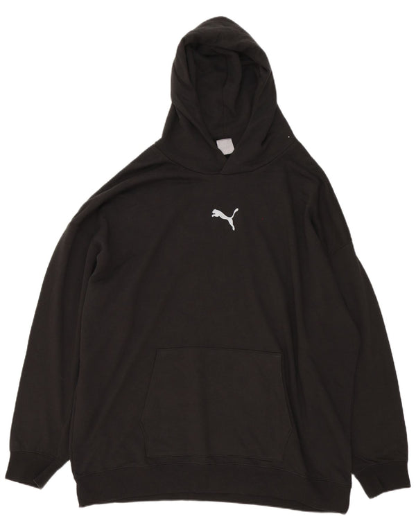 Puma hættetrøje til mænd 2XL sort bomuld