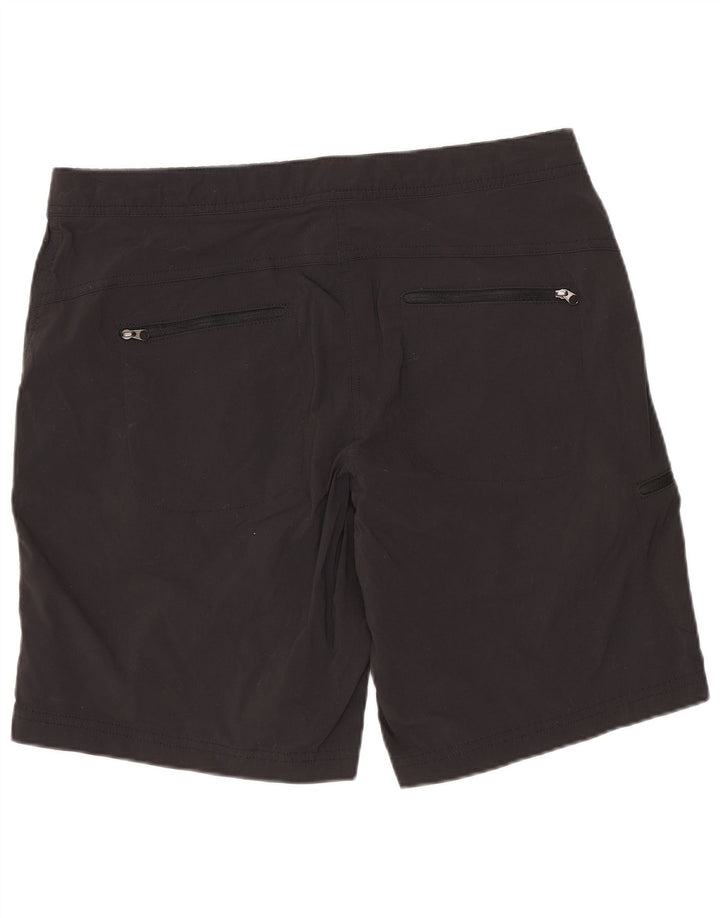 L.L.BEAN Dame Cargo Shorts US 8 Medium W32 Sort Nylon