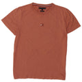 Tommy Hilfiger Herre T-Shirt Top Medium Brun Bomuld