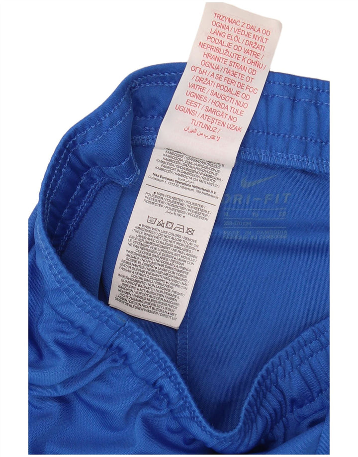 Nike drenge Dri Fit sportsshorts 13-14 år XL blå polyester