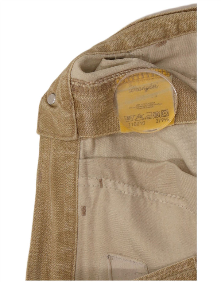 Wrangler Herre Bootcut Jeans W31 L27 Beige Bomuld
