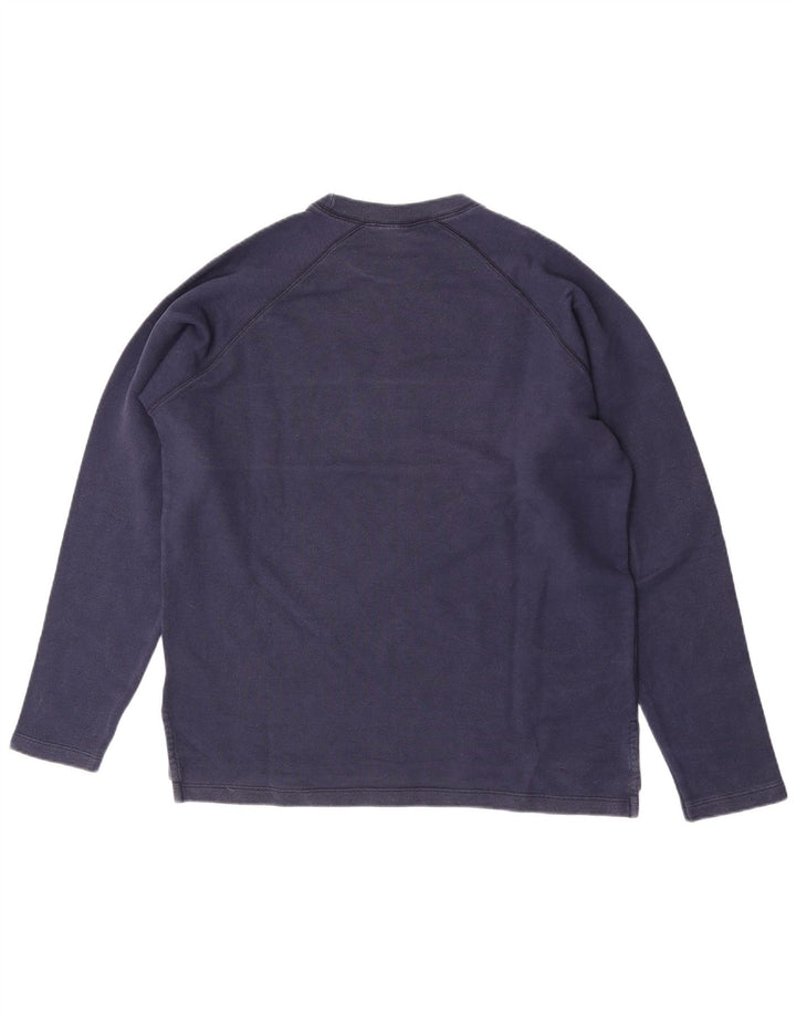 North Sails Herre Grafisk Sweatshirt Jumper Large Navy Blue