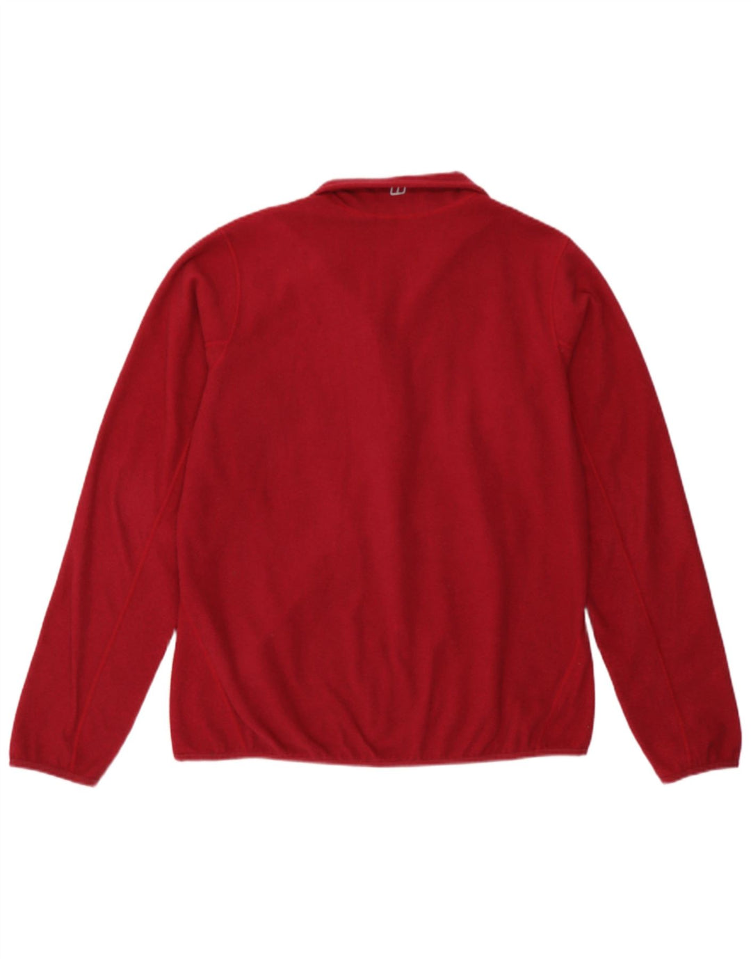 Berghaus Dame Fleece Jumper med lynlås DK 16 Stor Rød Polyester