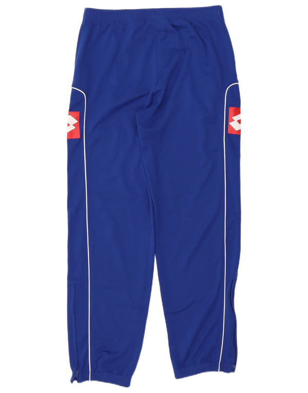 Lotto Herre grafisk træningsdragt Bukser Joggers UK 40/42 Large Blue