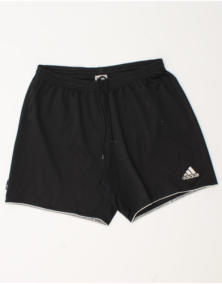 Adidas Sportsshorts til mænd, store sorte polyester