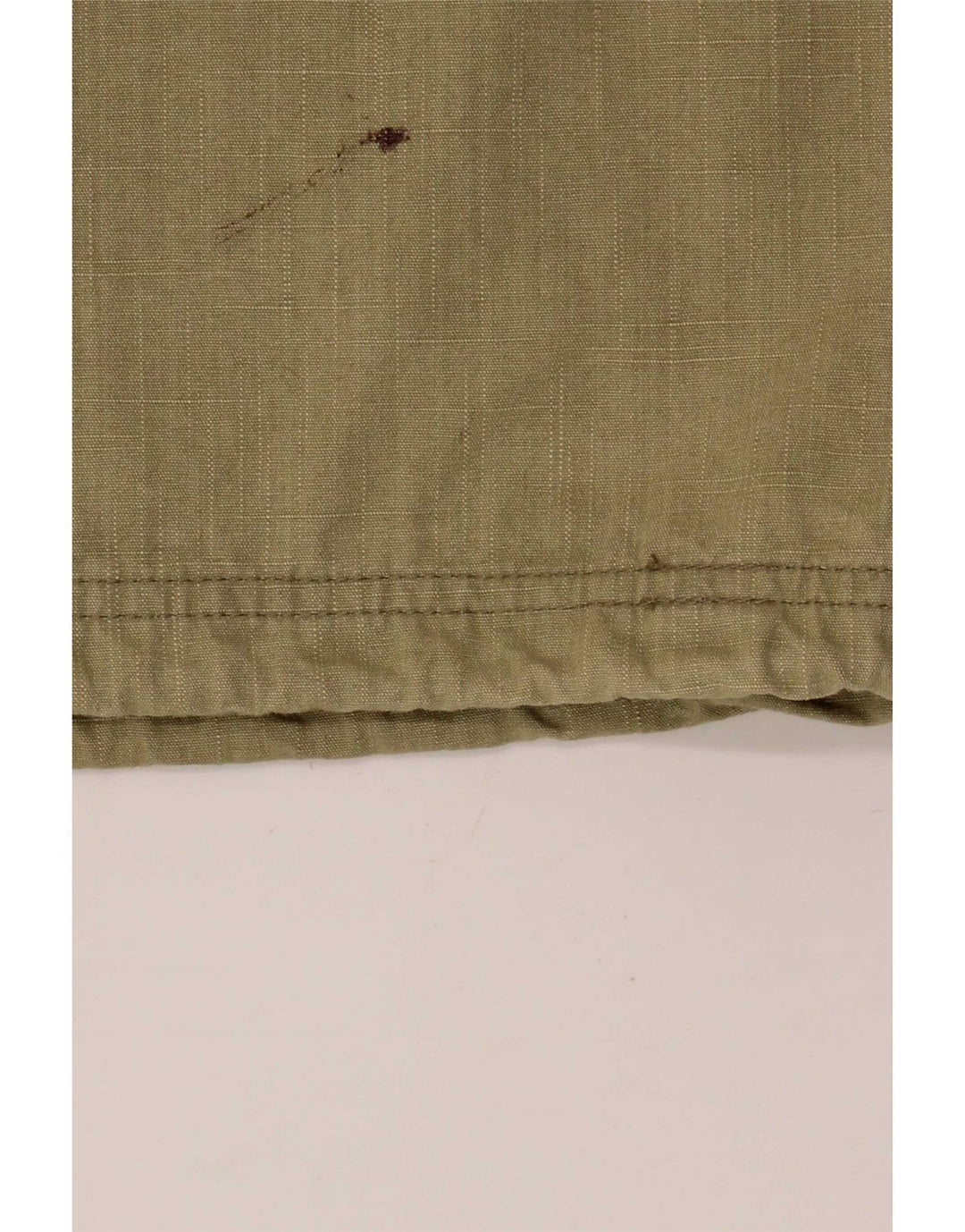 Weird Fish Herre Hooded Bomber Jacket UK 40 Large Khaki Cotton
