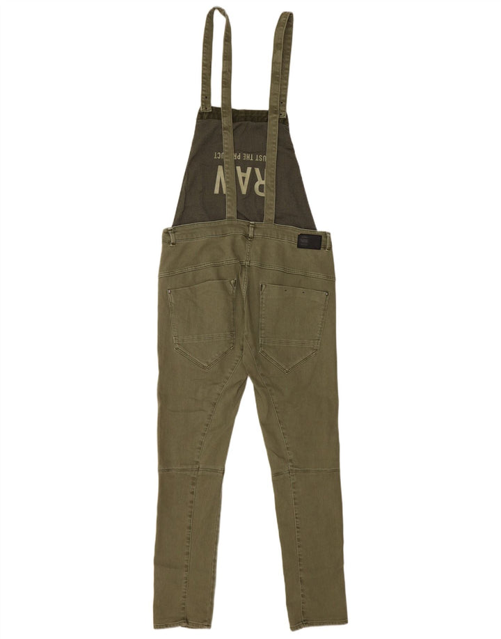 G-STAR Damebukser Slim Jeans Small W32 L27 Khaki Bomuld