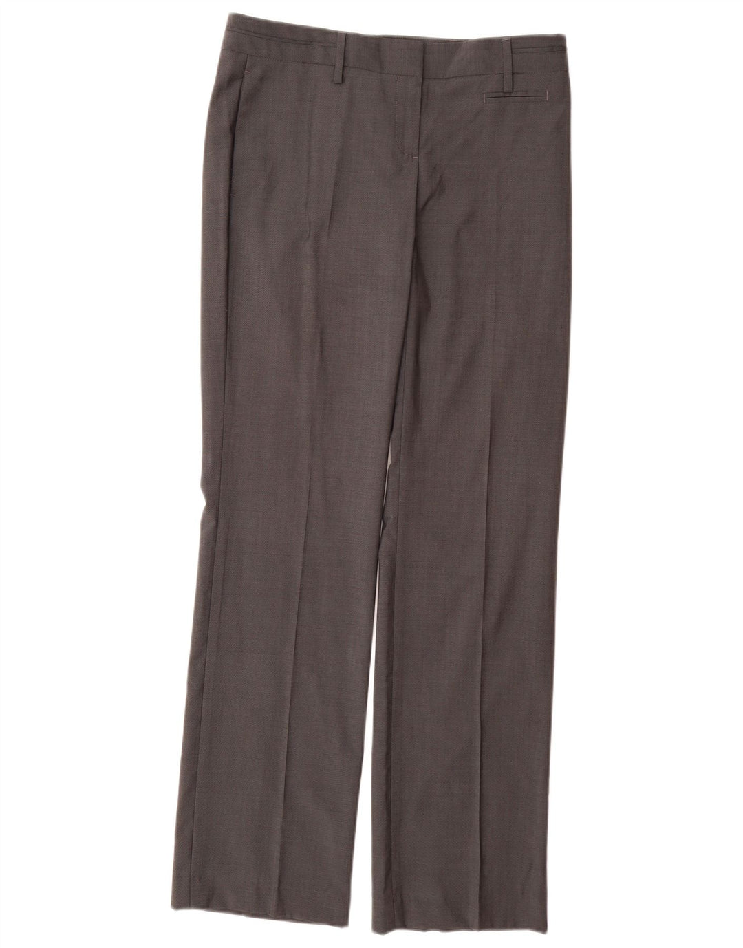 MASSIMO DUTTI Lige jakkesæt til kvinder EU 38 Small W28 L33 Grå Uld