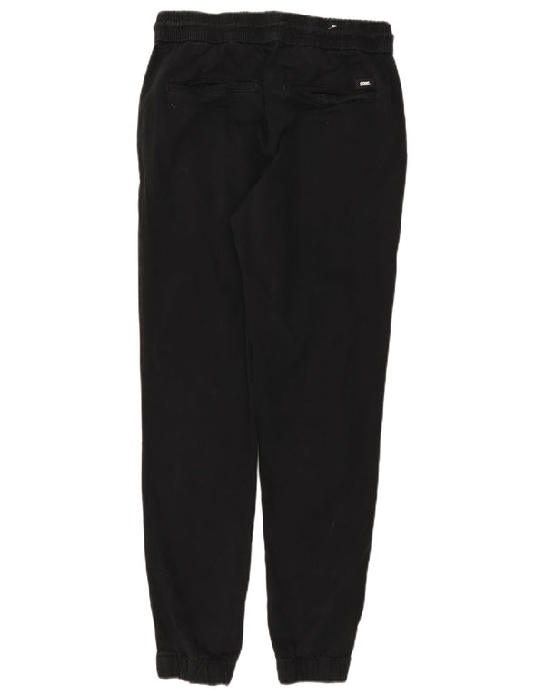 Zara Herre joggers Casual Bukser Små W30 L28 Sort Bomuld