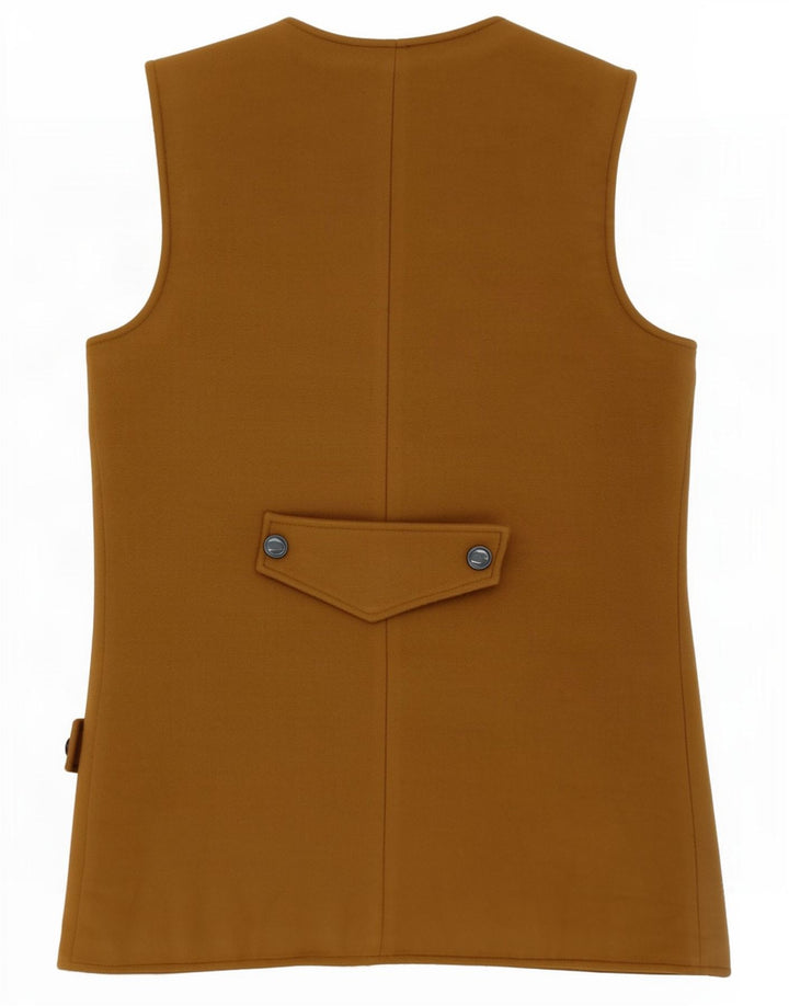 Vintage Dame Gilet UK 14 Medium Khaki
