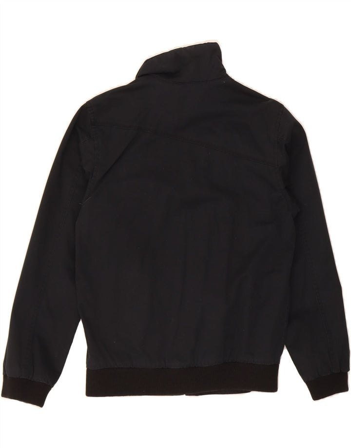 QUIKSILVER Boys Bomber Jacket 13-14 Years Black Cotton Vintage Quiksilver and Second-Hand Quiksilver from Messina Hembry 