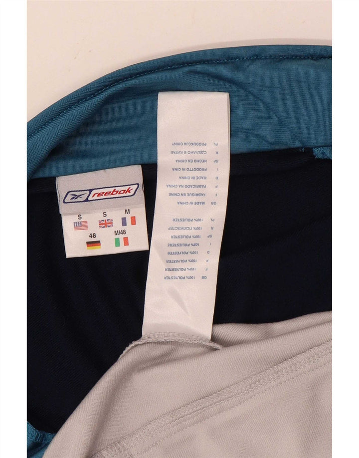 Reebok Herre Loose Fit træningsdragt Top jakke Small White Colourblock