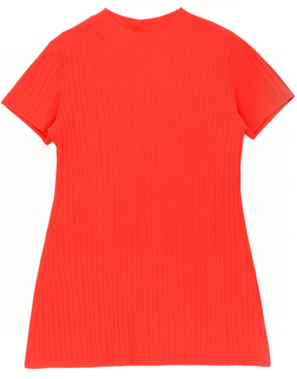 Zara Womens A-Line Dress UK 14 Medium Red
