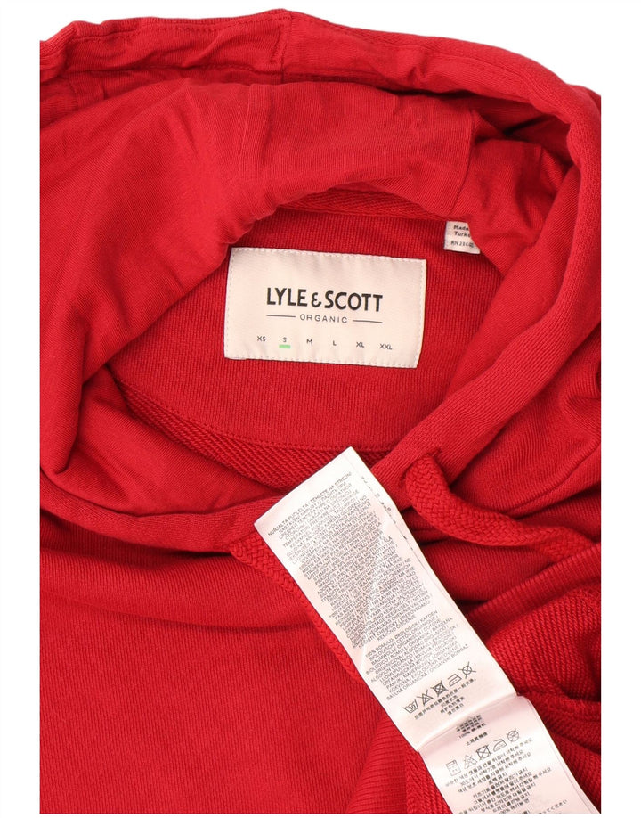 Lyle & Scott Hættetrøje til mænd Lille rød bomuld