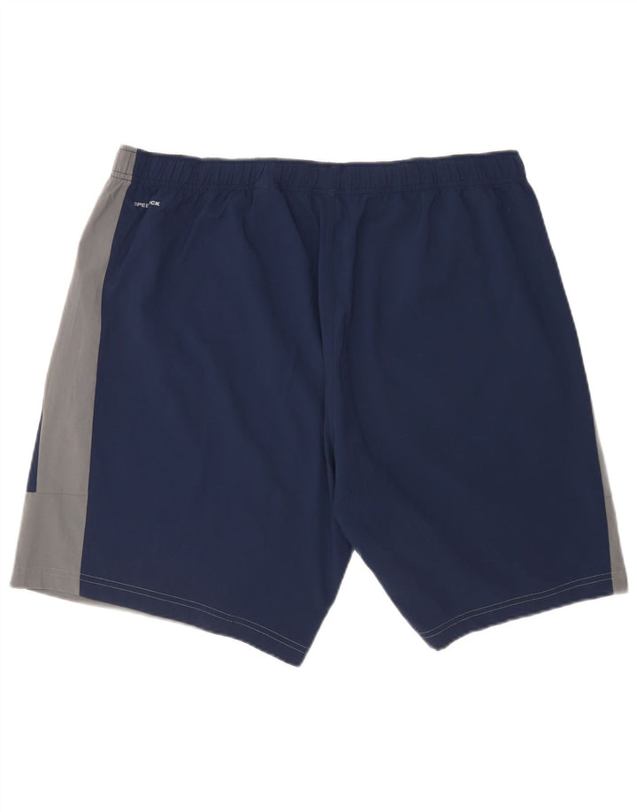 Reebok Herre Sportshorts XL Marineblå Colourblock Polyester