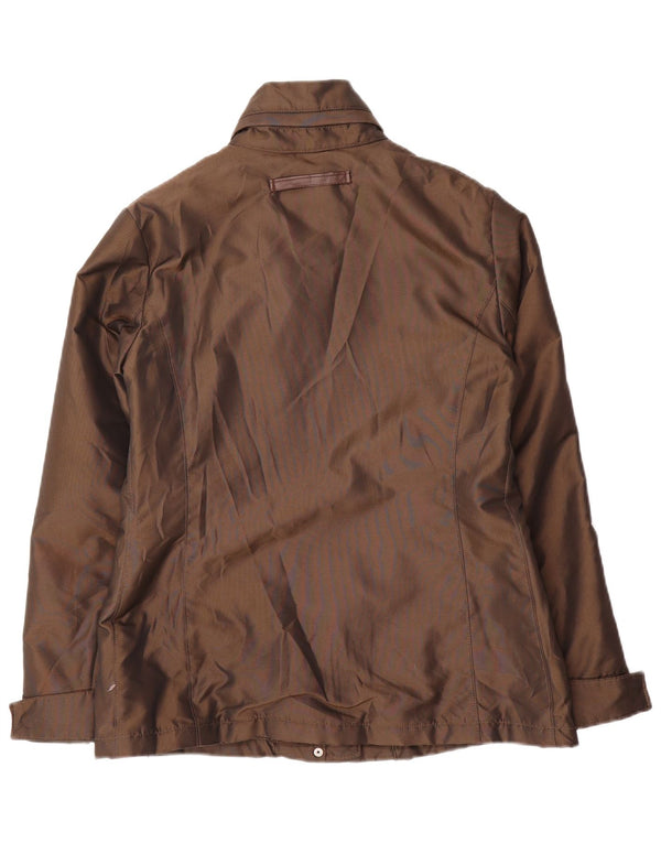 Trussardi Kvinder Utility Jacket IT 42 Medium Brun Nylon