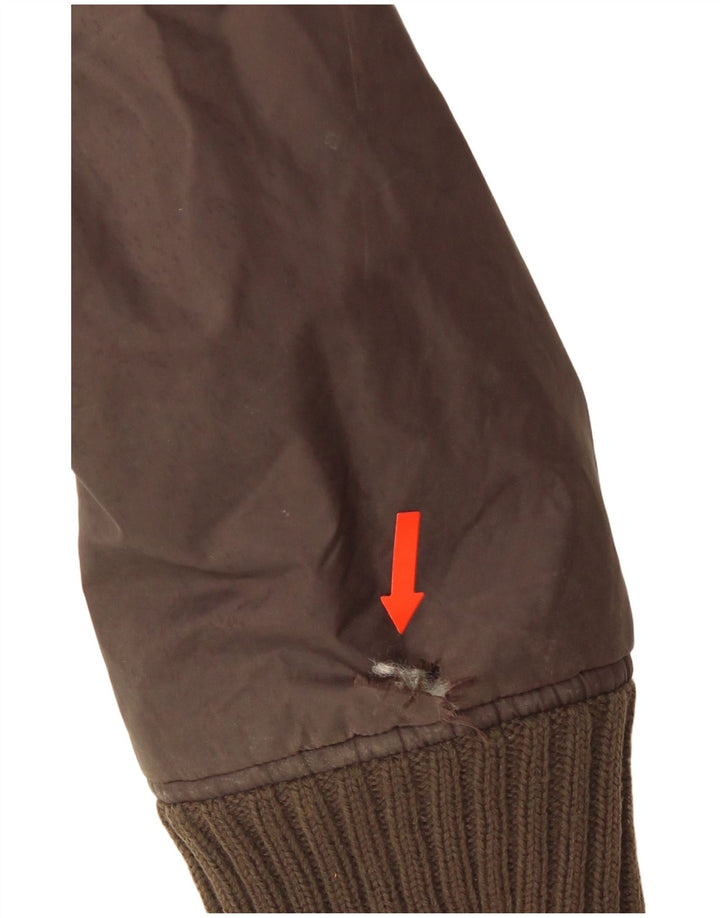 Lee Bomber Jacket UK 38 Medium Brun Polyamid