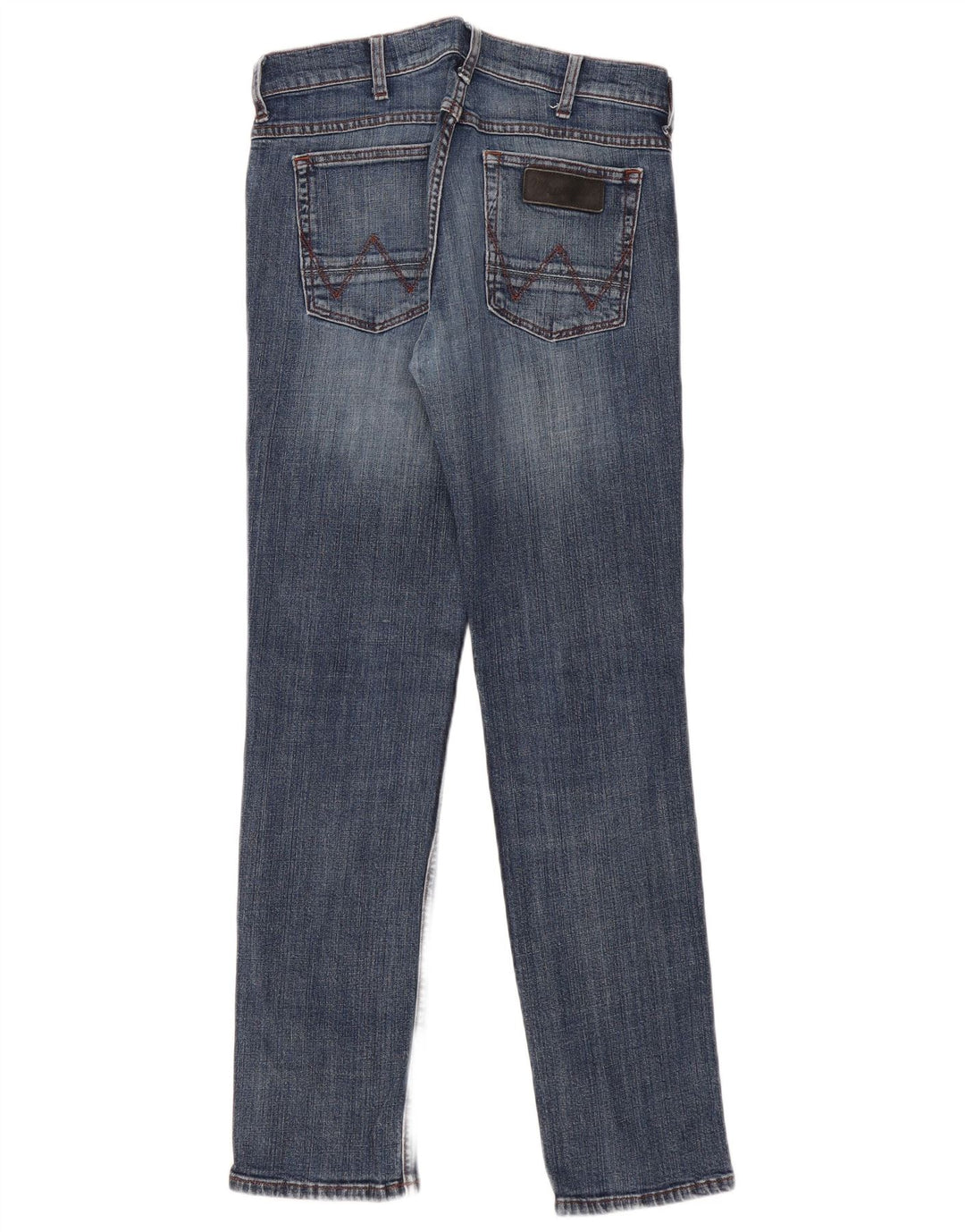 WRANGLER Herre Greensboro Slim Jeans W31 L32 Blå Bomuld