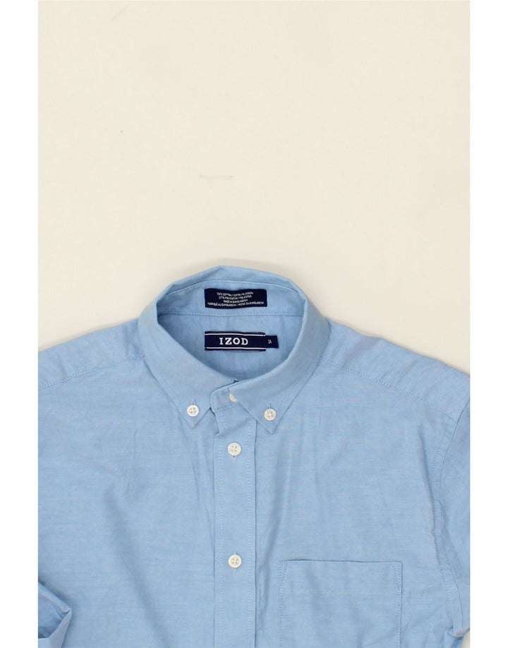 IZOD Boys Shirt 13-14 Years Blue Cotton Vintage Izod and Second-Hand Izod from Messina Hembry 