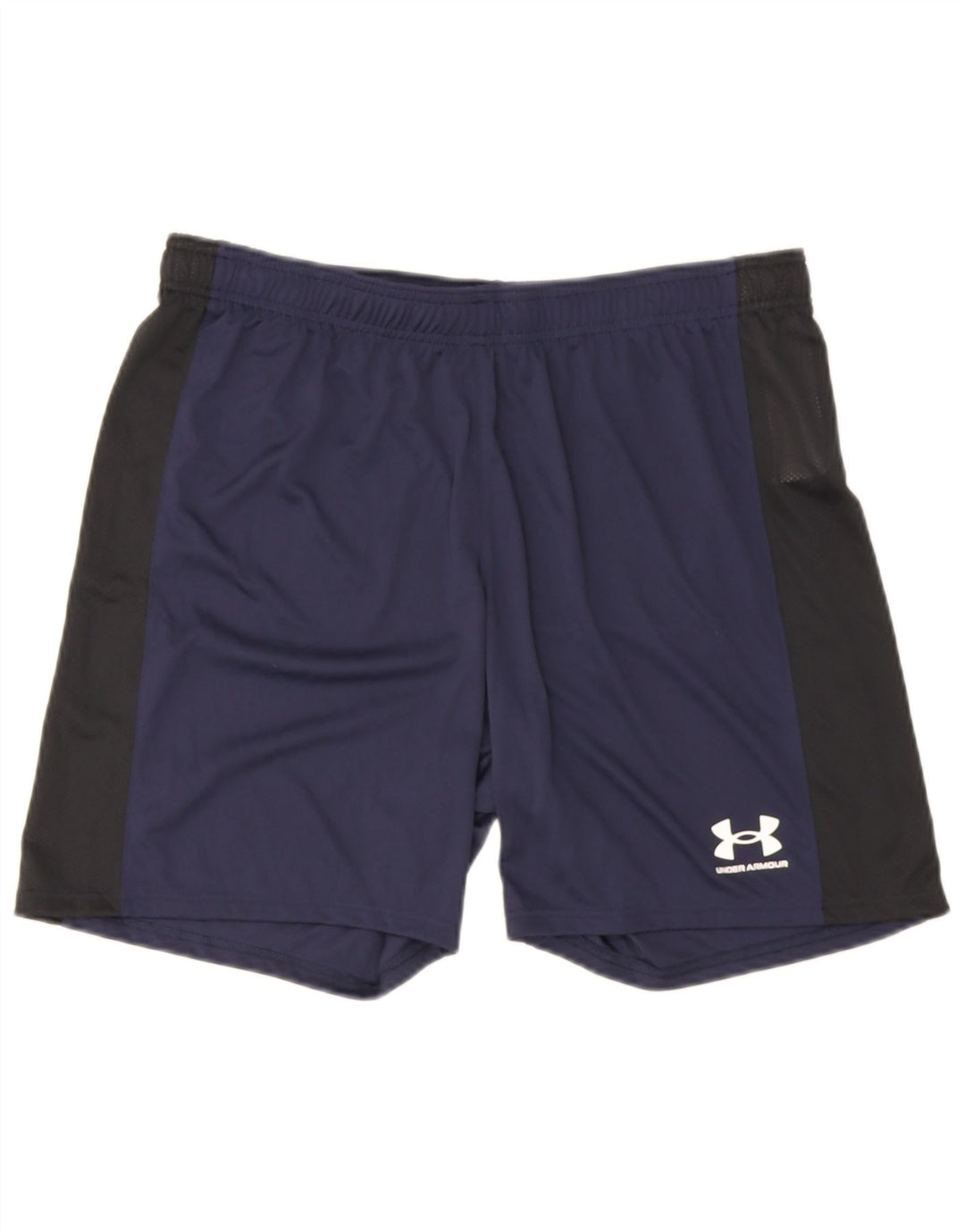 Under Armour Herre Sportshorts XL Navy Blue Colourblock Polyester