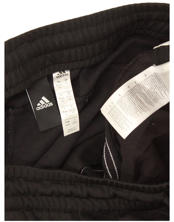 Adidas Træningsdragtsbukser til kvinder UK 12/14 Medium Sort Polyester