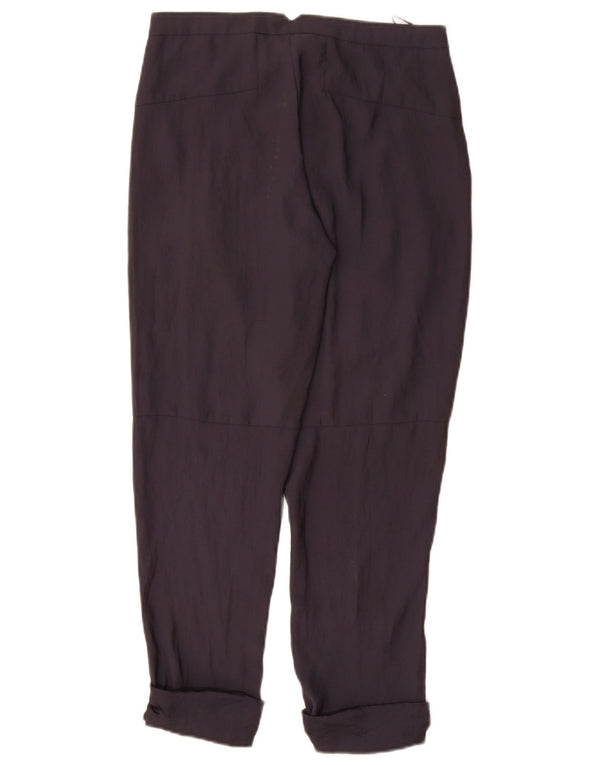 Topshop Dame Lige Casual Bukser UK 6 XS W26 L26 Marineblå Polyester