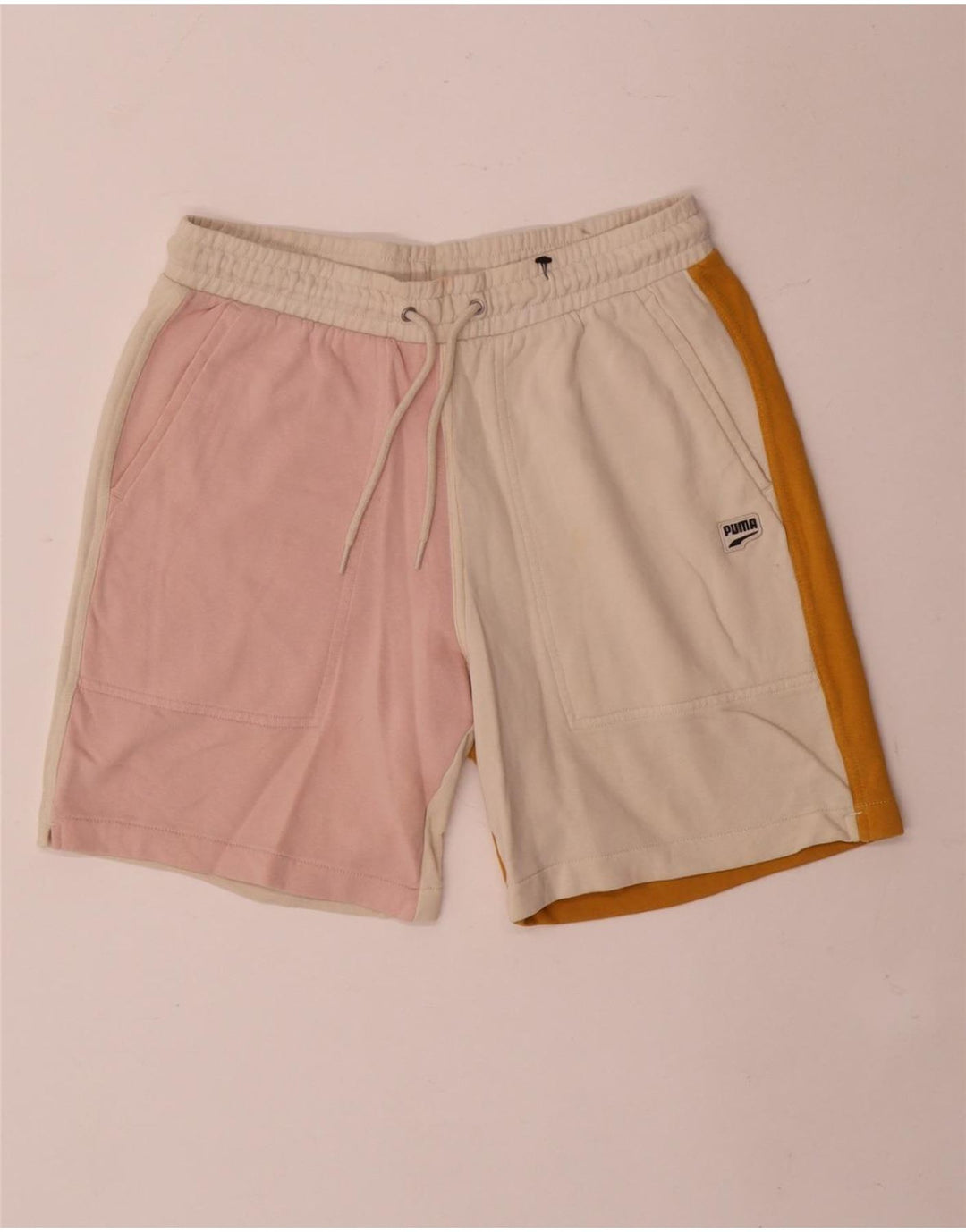 Puma Herre Sportshorts Medium Flerfarvet Colourblock Bomuld