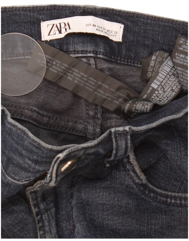 Zara Herre Slim Jeans EU 40 Medium W31 L28 Marineblå Bomuld