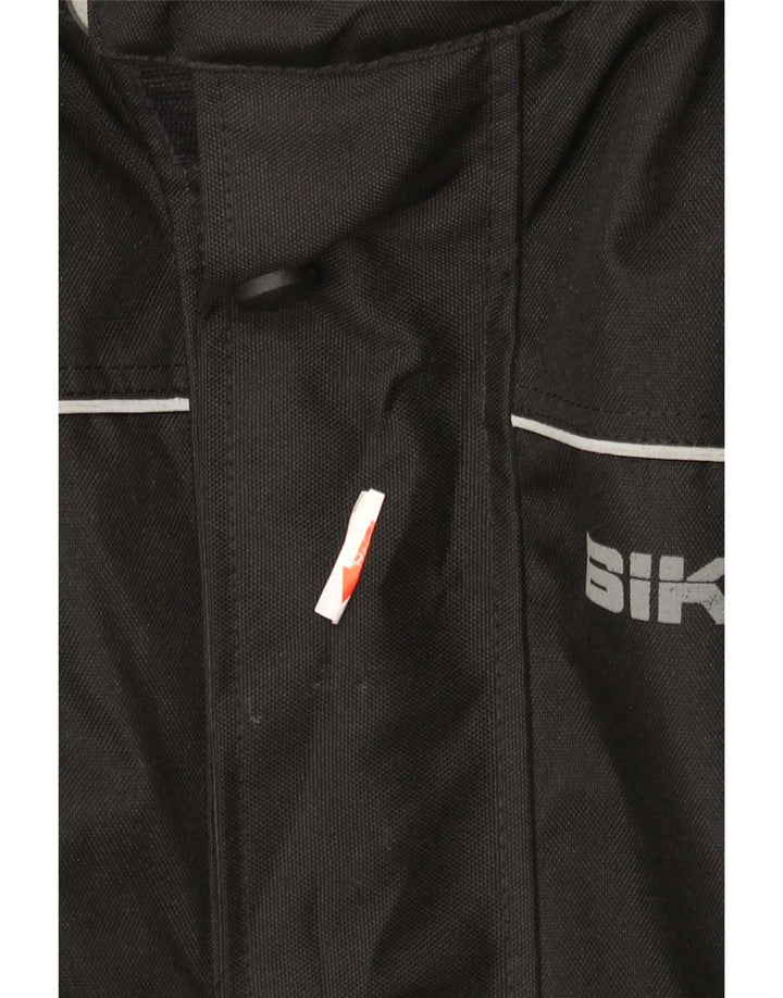 Biker Herre Biker Racer Jakke Str. 50 Medium Sort Colourblock Polyester