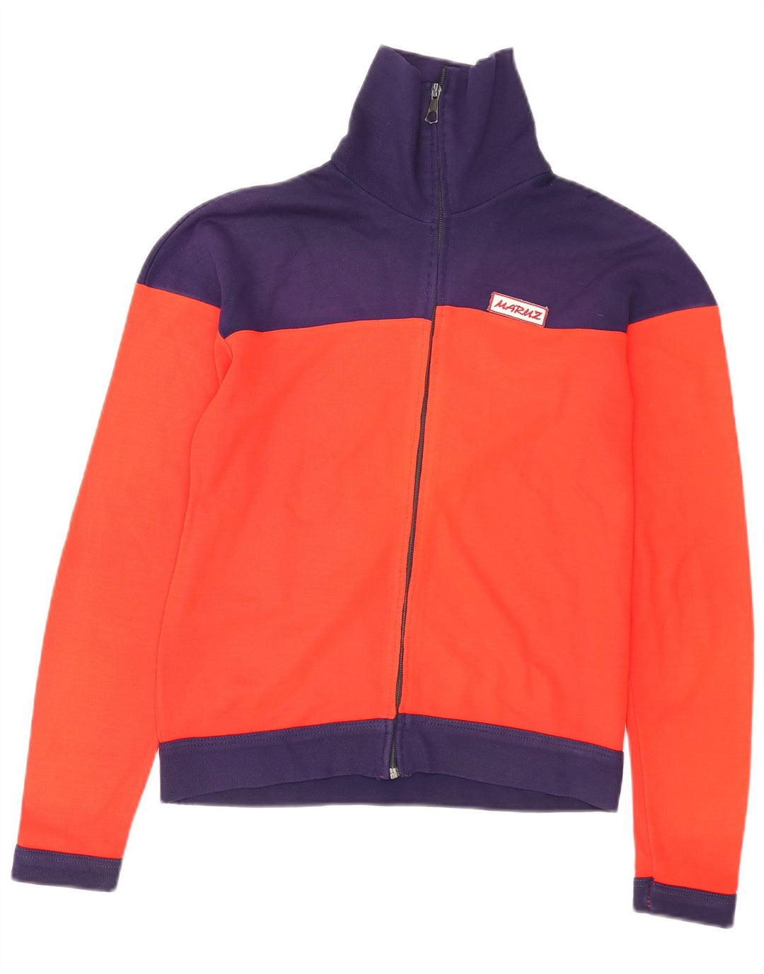 Vintage træningsdragt til mænd Topjakke Medium Rød Colourblock