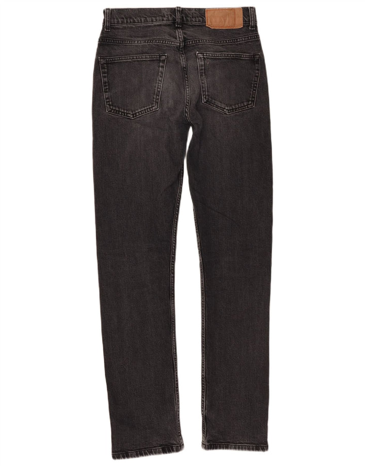 Zara Herre Slim Jeans EU 38 Small W30 L30 Grå Bomuld