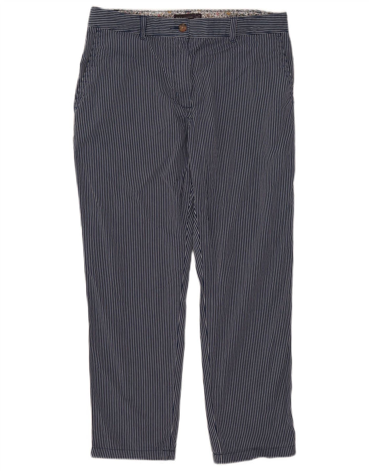 Marks & Spencer Chinobukser til kvinder UK 12 Medium W30 L26 Marineblå