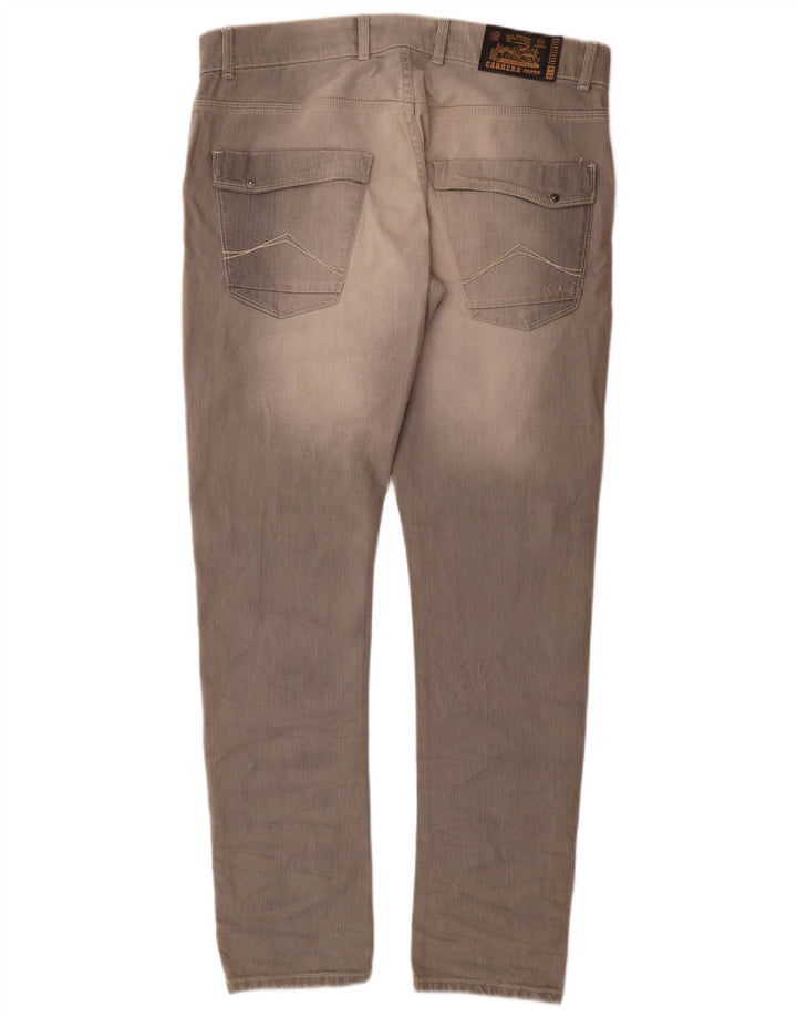 Carrera Mens 717 Slim Jeans W38 L33 Grå Bomuld