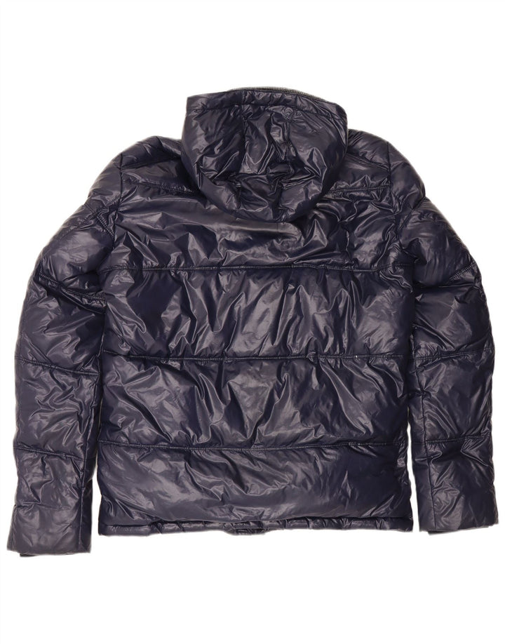 PEPE Jeans Heritage Polstret hættejakke UK 38 Medium Navy Blue