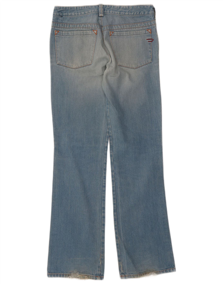 Diesel Dame Bootcut Jeans W32 L34 Blå Bomuld